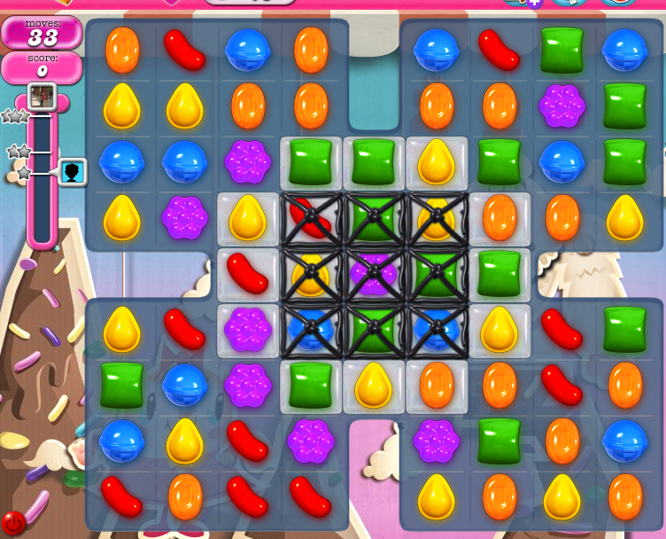 candyCrush game board