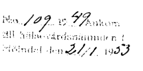 Degraded stamp, hand-written dates